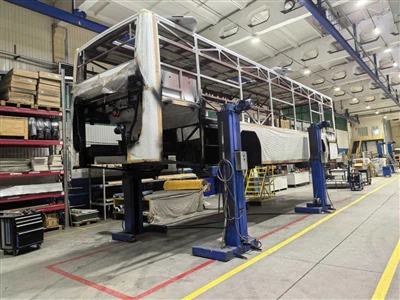 Vilka belysningskrav finns det för en industriell målarbås?