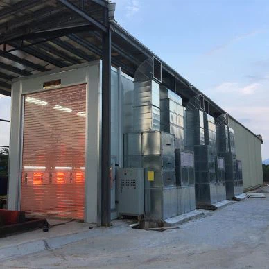 Industriell flygplansfärgbåt